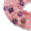Natural Auralite Beads Strands G-Z139-A01-4mm-4
