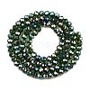 Electroplate Glass Beads Strands EGLA-A044-T3mm-B24-3