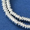 Electroplated Synthetic Non-Magnetic Hematite Beads Strands G-H020-J01-04-3