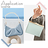 ABS Plastic Imitation Pearl Bag Handles KY-WH0046-39KCG-5