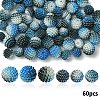 Imitation Pearl Acrylic Beads OACR-YW0002-04A-04-1