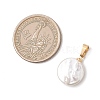 Natural Keshi Pearl Pendants PALLOY-JF04829-2