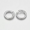 Brass Open Jump Rings KK-E647-17S-5mm-2