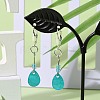 925 Sterling Silver Leverback Hoop Earrings Findings STER-A002-236-7