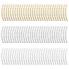 90Pcs 3 Colors Brass Tube Beads KK-YW0002-08A-1