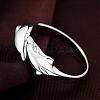 Simple Fashion Style Brass Dolphin Lover Cuff Rings RJEW-EE0002-003P-B-5
