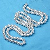 ABS Plastic Imitation Pearl Round Beads X-MACR-S789-14mm-01-3