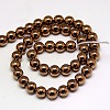 Electroplate Non-magnetic Synthetic Hematite Beads Strands LS-G-J169A-8mm-01-2