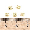 SHEGRACE Brass Bead Tips XGRQ1R759-354G-3