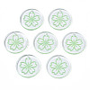 Transparent Resin Pendants RESI-N030-004C-1