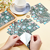 Square PVC 3D Self Adhesive Mosaic Pattern Stickers DIY-WH0260-84D-3