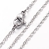 Non-Tarnish 304 Stainless Steel Necklace LS-MAK-K004-19P-2