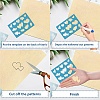 Acrylic Earring Handwork Template DIY-WH0359-086-3