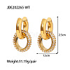 304 Stainless Steel Hoop Earrings FS-WG1861C-03-1