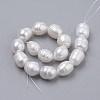 Natural Cultured Freshwater Pearl Beads Strands PEAR-S012-43-2