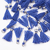 Polycotton(Polyester Cotton) Tassel Pendant Decorations FIND-S275-13P-2