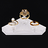 3-Slot Transparent Acrylic Finger Ring Display Stands RDIS-WH0018-04-1
