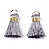 Handmade Polycotton(Polyester Cotton) Tassel Decorations FIND-R092-03-1