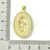 Mother's Day Brass Micro Pave Clear Cubic Zirconia Pendants KK-H472-13G-09-3