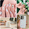 6 Sheets 6 Styles Mahjong Pattern Plastic Nail Art Stickers MRMJ-CA0001-59-7