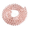 Glass Beads Strands EGLA-J042-6mm-23-3