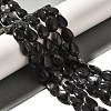 Natural Larvikite Beads Strands G-I377-A10-1