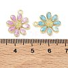 Brass Enamel Pendants KK-B171-01G-3