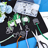 40Pcs 2 Style Acrylic Embroidery Floss Drop DIY-CP0008-73-3