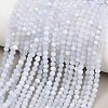 Natural Blue Lace Agate Beads Strands G-E411-12-3mm-02-1