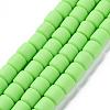 Polymer Clay Bead Strands CLAY-T001-C60-2