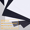 6Sheets 2 Colors ABS Plastic Plates KY-BC0001-21-3