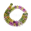 Dyed Imitation Gemstone Glass Beads Strands GL-Z001-03B-04-3