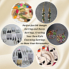   400Pcs 2 Colors Iron Earring Hooks DIY-PH0009-58-6