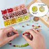 300Pcs 6 Colors Spray Painted Crackle Glass Beads CCG-SZ0001-11B-2