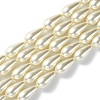Glass Pearl Beads X-HY-AB426-EM107-1