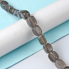 Natural Grey Agate Beads Strands G-F743-02P-2