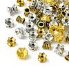60Pcs 6 Styles Alloy Bead Caps FIND-CJ0001-36-3