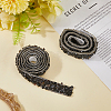 Resin Rhinestone Crystals Beaded Trim DIY-WH20050-05G-7