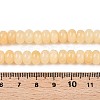 Natural Yellow Jade Beads Strands G-T138-74B-5