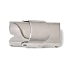 Tarnish Resistant 201 Stainless Steel Watch Band Clasps STAS-P221-22B-P-01-1