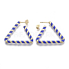 (Jewelry Parties Factory Sale)Brass Stud Earrings EJEW-S209-16B-1