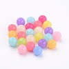 Imitation Jelly Acrylic Beads JACR-R001-8mm-M-2