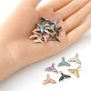 20Pcs 5 Colors Alloy Enamel Pendants ENAM-YW0003-05-3