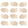 Undyed Wood Big Pendants WOOD-PH0008-35-1