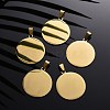 304 Stainless Steel Pendants STAS-I140-17G-1