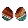 Natural Agate Crystal Pendants G-S295-18-2