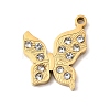 304 Stainless Steel Pendants STAS-K297-07G-1