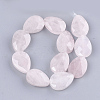 Natural Rose Quartz Beads Strands X-G-S354-02-2