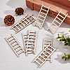 Gorgecraft Miniature Unfinished Wood Ladder AJEW-GF0006-07-5