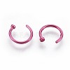 316 Stainless Steel Nose Nose Ring AJEW-P070-01C-2